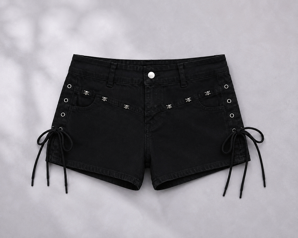 Afterdark Lace-up Shorts